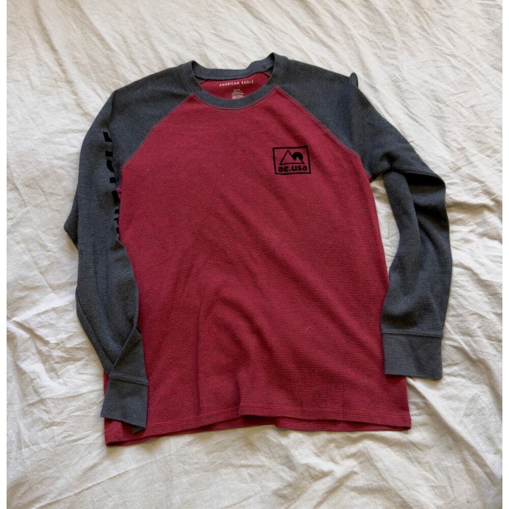 American Eagle Standard Fit Men's Long Sleeve Thermal Shirt